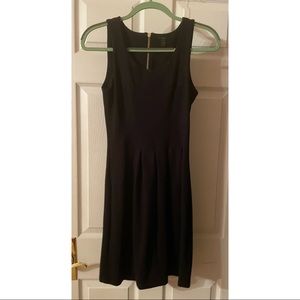 J Crew pleated flare dress